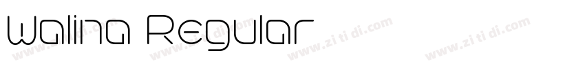 Walina Regular字体转换